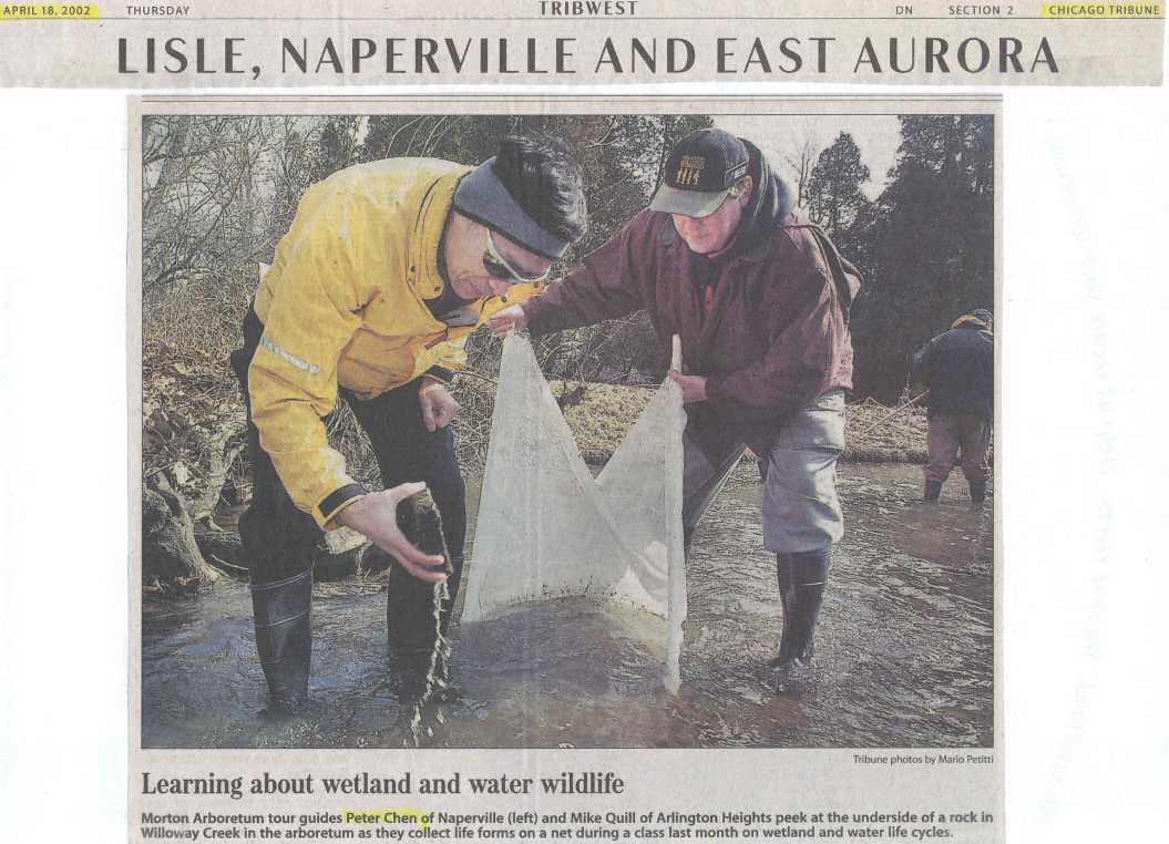 Apr 2002 Chicago Tribune Wetland and water wildlife